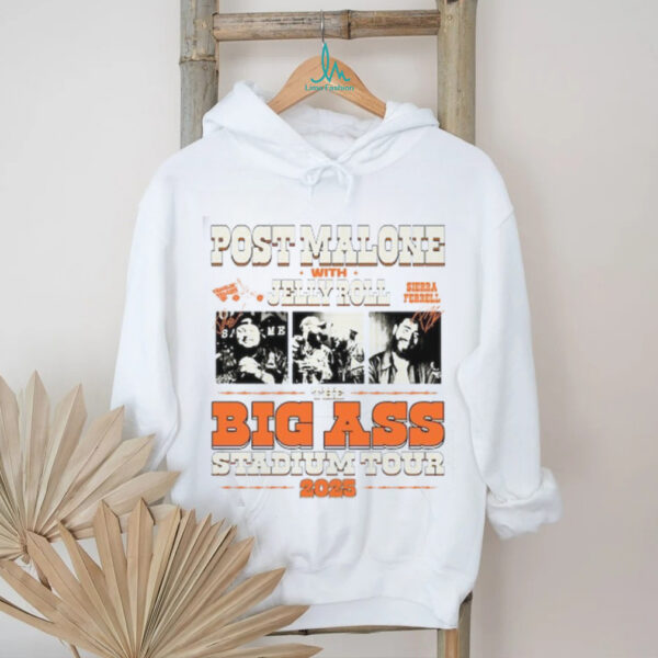 Post Malone Jelly Roll Tour Big Ass Stadium Tour Shirt