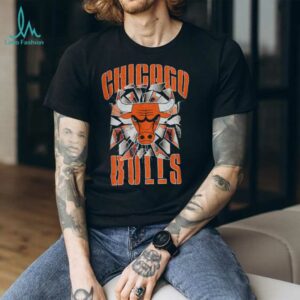 Pro Standard Bulls Shattered Backboard T Shirt