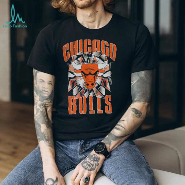 Pro Standard Bulls Shattered Backboard T Shirt