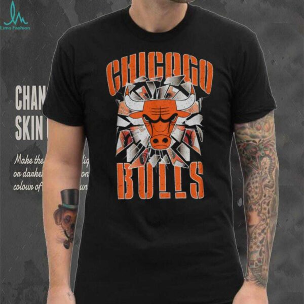 Pro Standard Bulls Shattered Backboard T Shirt