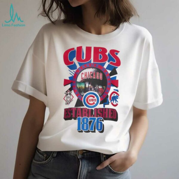 Pro Standard Chicago Cubs Deco SJ T Shirt