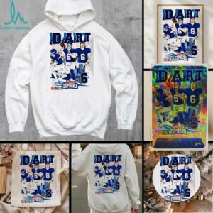 Jaxson Dart player New York Giants NFL Planet Euphoria graphic shirt