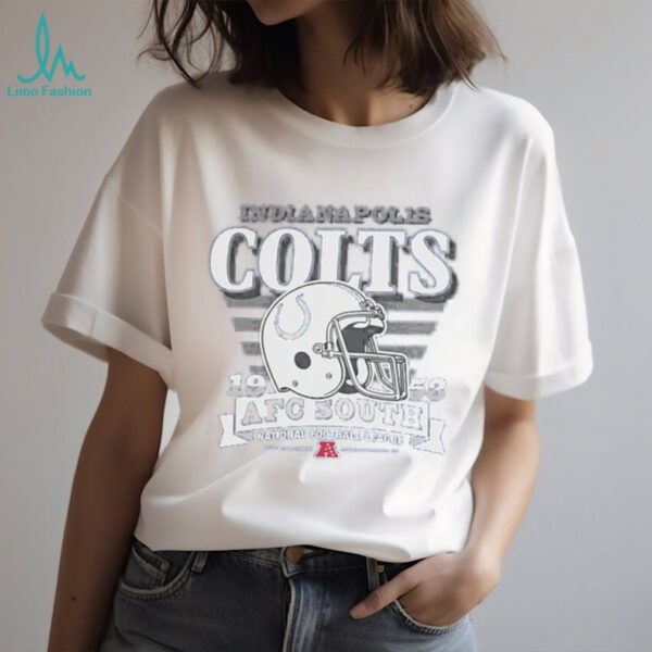 Indianapolis Colts Stripe Splash Franklin Throwback T Shirt