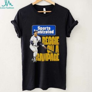 Reggie Jackson Sports Illustrated and New York Yankees Rampage shirt