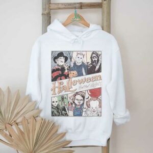Retro Horror Characters Halloween Shirt