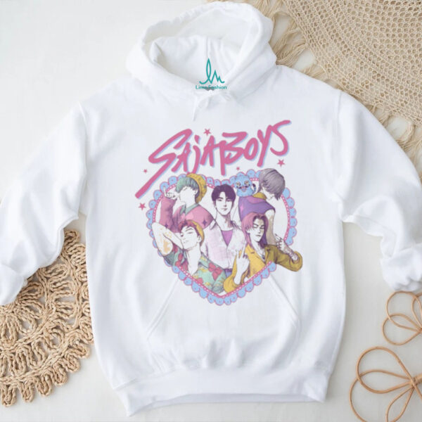Retro SajaBoys Kpop Demon Hunters Anime Manga Style Shirt