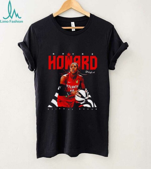 Rhyne Howard post moves Atlanta Dream signature shirt