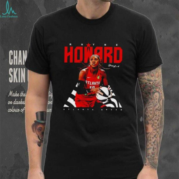 Rhyne Howard post moves Atlanta Dream signature shirt