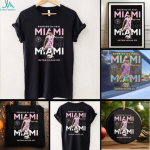 Rodrigo De Paul Inter Miami CF kicking shirt