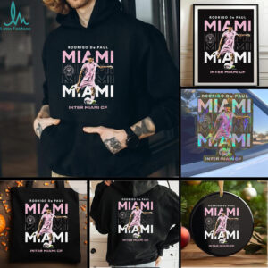 Rodrigo De Paul Inter Miami CF kicking shirt