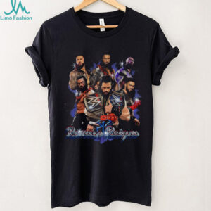 Roman Reigns Wrestling SmackDown WWE graphic shirt