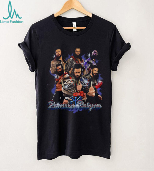 Roman Reigns Wrestling SmackDown WWE graphic shirt