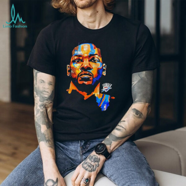 Russell Westbrook Oklahoma City Thunder art shirt