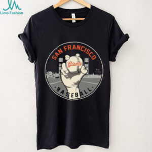 SF Baseball Pitch Grip Kids Shirt