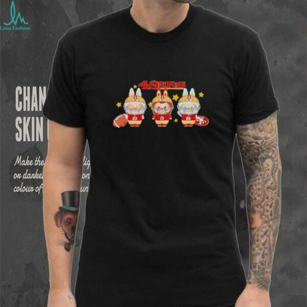 San Francisco 49ers staring team labubu shirt