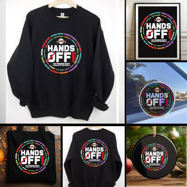 San Francisco Giants Logo Hands Off Seattle Mariners Stand With The People Shirt