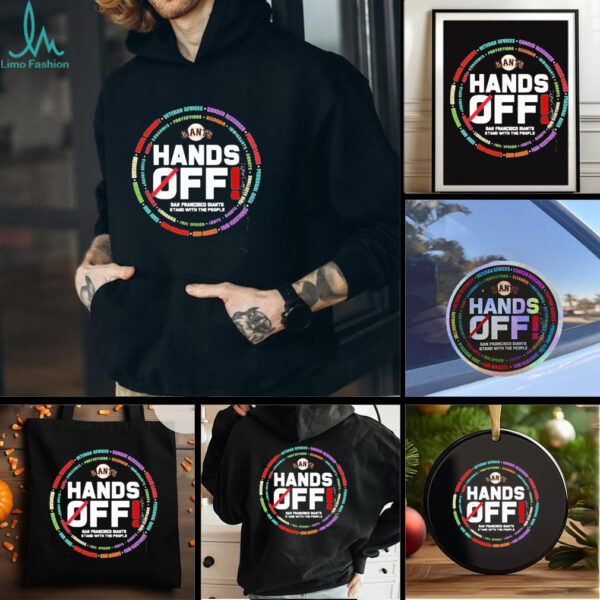 San Francisco Giants Logo Hands Off Seattle Mariners Stand With The People Shirt