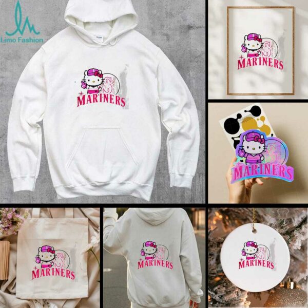Seattle Mariners Hello Kitty 2025 Baseball shirt