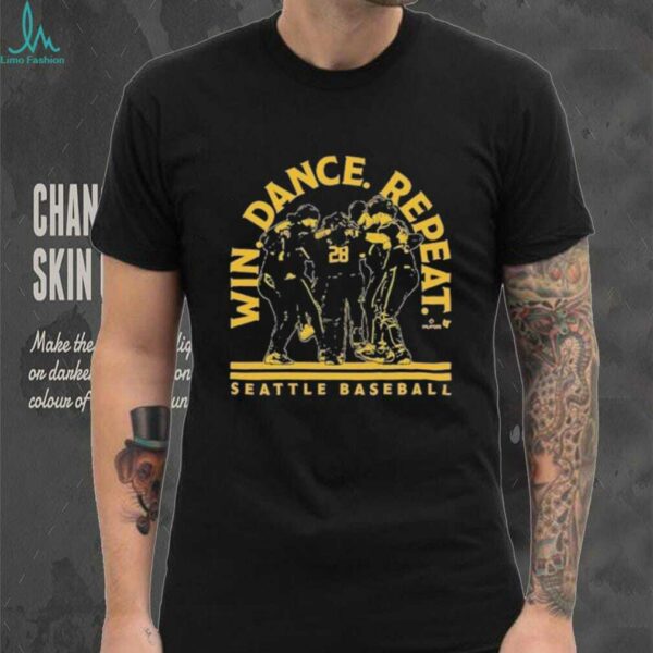 Seattle Mariners Win. Dance. Repeat. 2025 T Shirts