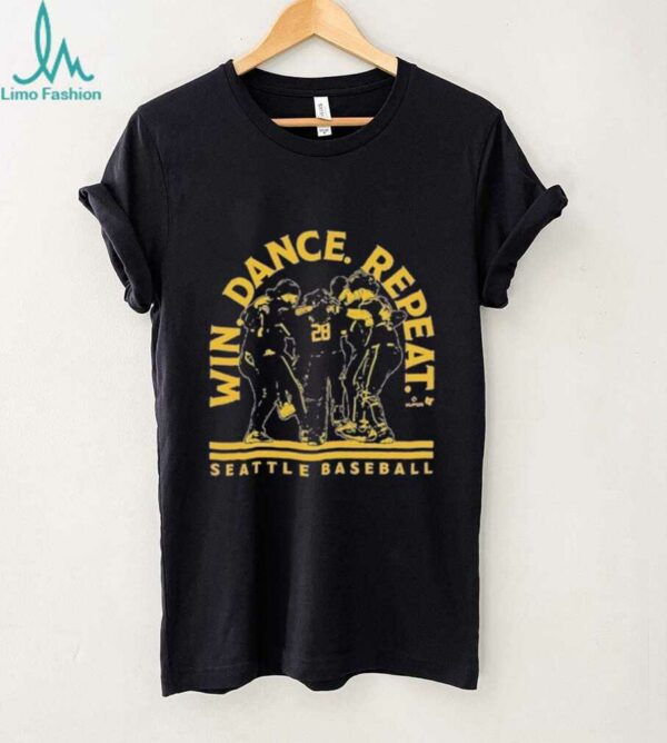 Seattle Mariners Win. Dance. Repeat. 2025 T Shirts