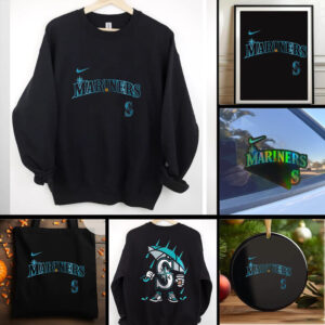 Seattle Mariners x NewEra Cartoon collections 2025 shirt