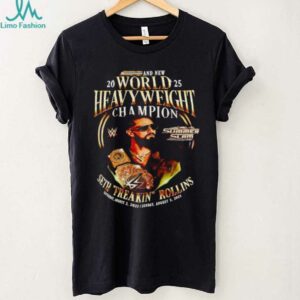 Seth Rollins 2025 World Heavyweight Champion shirt