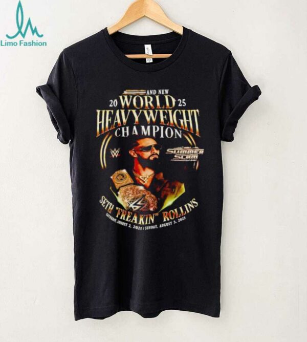 Seth Rollins 2025 World Heavyweight Champion shirt
