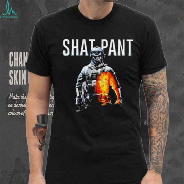 Shat Pant Soldier graphic shirt