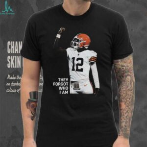 Shedeur Sander They Forgot Who I Am Shirt