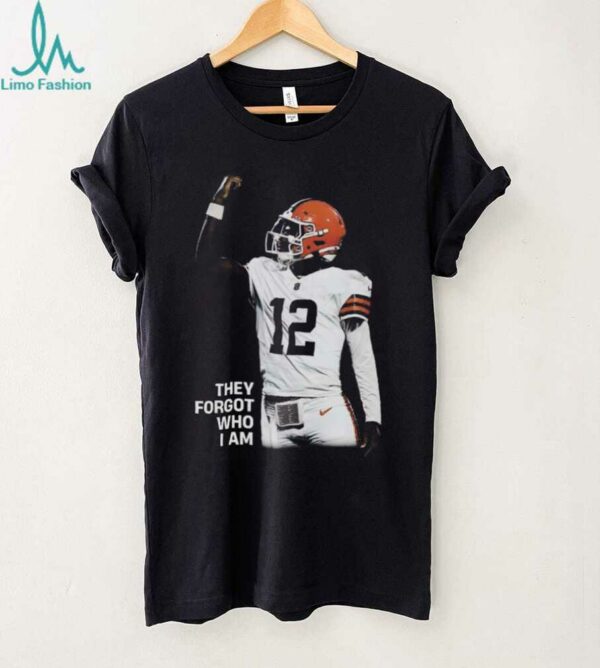 Shedeur Sander They Forgot Who I Am Shirt