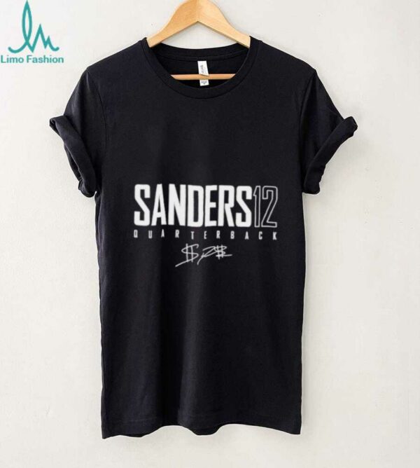 Shedeur Sanders 12 Cleveland Browns Quarterback signature shirt