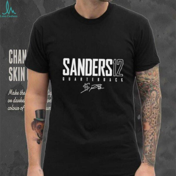 Shedeur Sanders 12 Cleveland Browns Quarterback signature shirt
