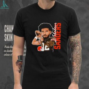 Shedeur Sanders Brown Cleveland Browns Graphic Player shirt