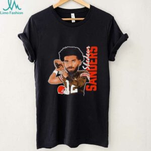 Shedeur Sanders Brown Cleveland Browns Graphic Player shirt