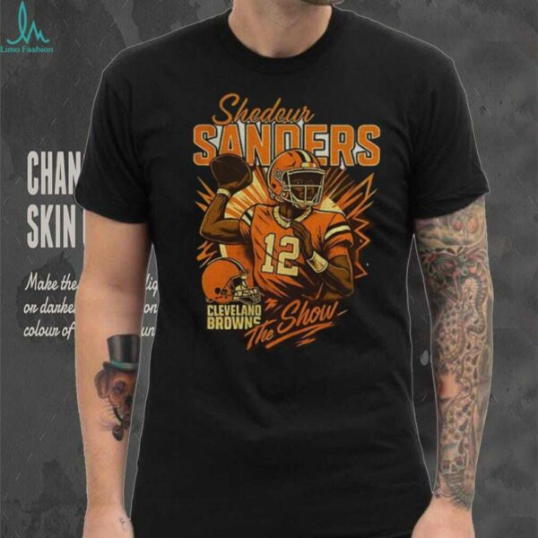 Shedeur Sanders Cleveland Browns Football NFL the show shirt