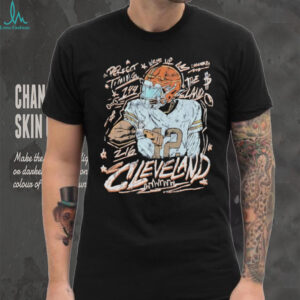 Shedeur Sanders perfect wrist up timing legendary the land Cleveland Browns football shirt
