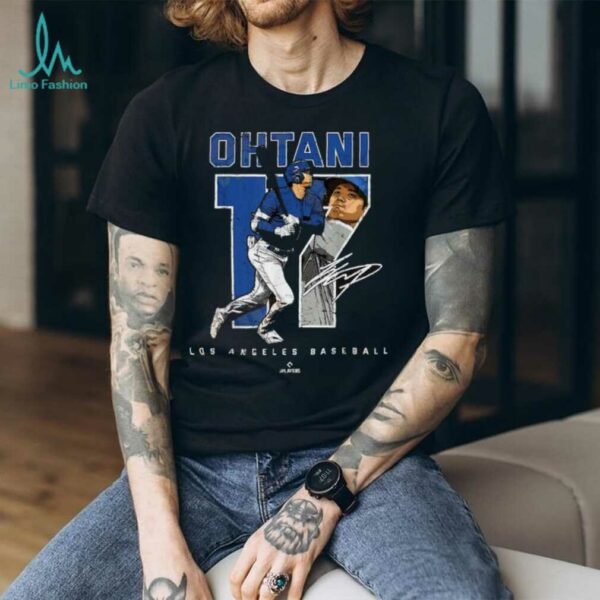 Shohei Ohtani Number Portrait Los Angeles Shirt