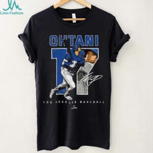 Shohei Ohtani Number Portrait Los Angeles Shirt