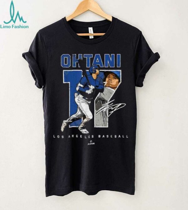 Shohei Ohtani Number Portrait Los Angeles Shirt