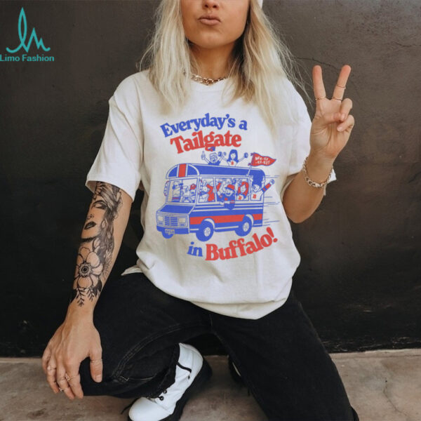 Everyday’s A Tailgate In Buffalo! Natural T Shirt