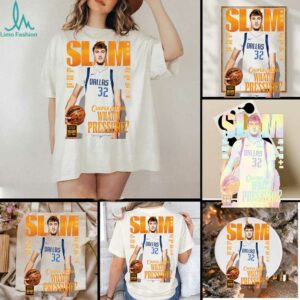 Slam 258 Orange Metal Cover Poster Cooper Flagg Dallas Mavericks What’s Pressure NBA shirt
