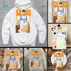 Slam 258 Orange Metal Cover Poster Cooper Flagg Dallas Mavericks What’s Pressure NBA shirt