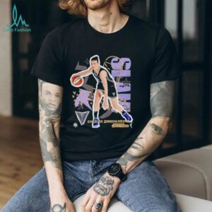 Slam Cecilia Zandalasini Golden State Valkyries Basketball Shirt