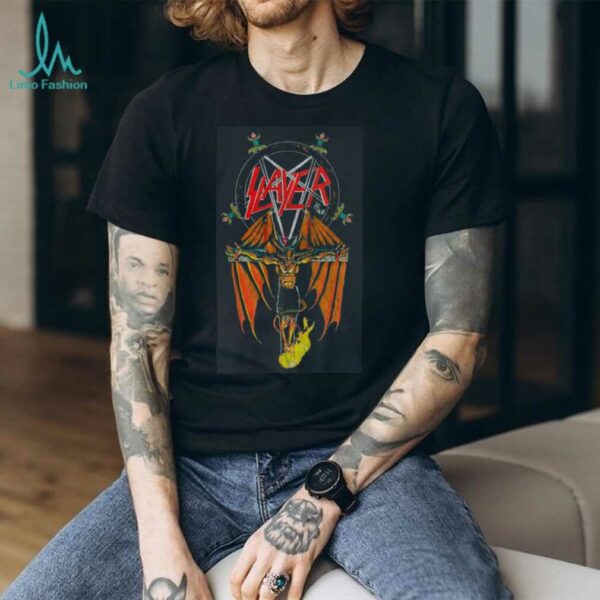 Slayer Crucified Demon T Shirt
