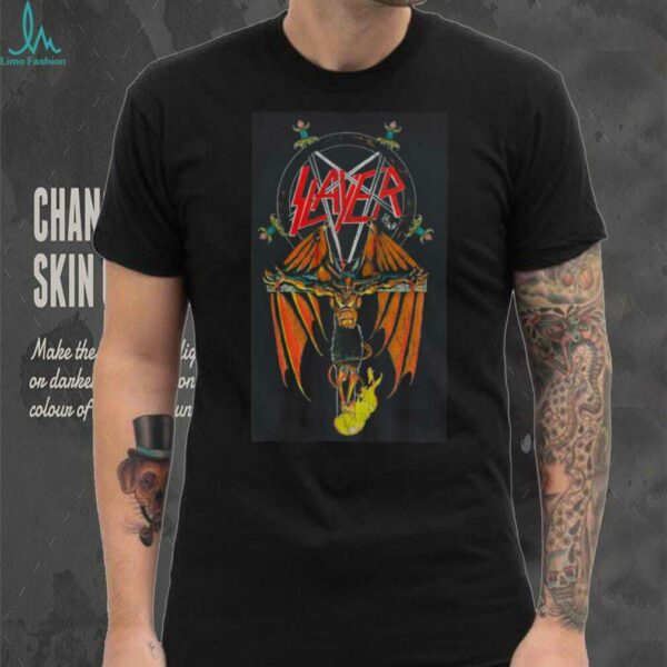 Slayer Crucified Demon T Shirt