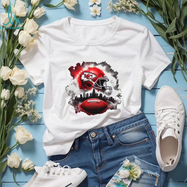 Smoke KC Chiefs Kansas City Football Shirt
