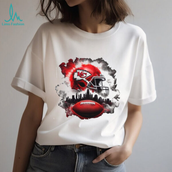 Smoke KC Chiefs Kansas City Football Shirt