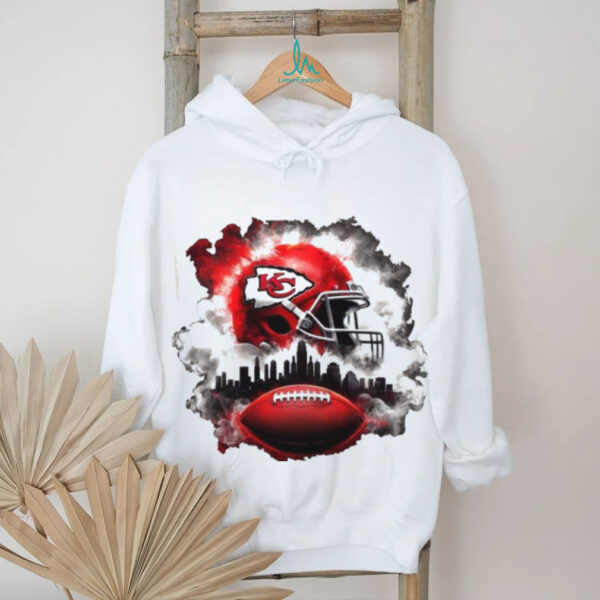 Smoke KC Chiefs Kansas City Football Shirt