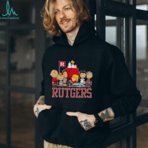 Snoopy and Woodstock Peanuts Rutgers The Gang shirt