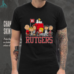 Snoopy and Woodstock Peanuts Rutgers The Gang shirt